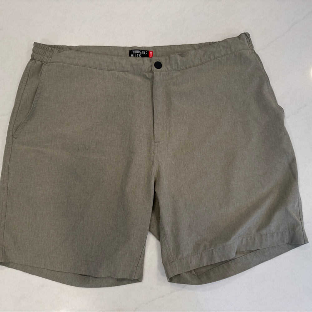 Thousand Miles Tan Shorts